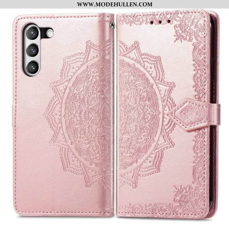 Flip Case Für Samsung Galaxy S21 FE Mandala-mittelalter