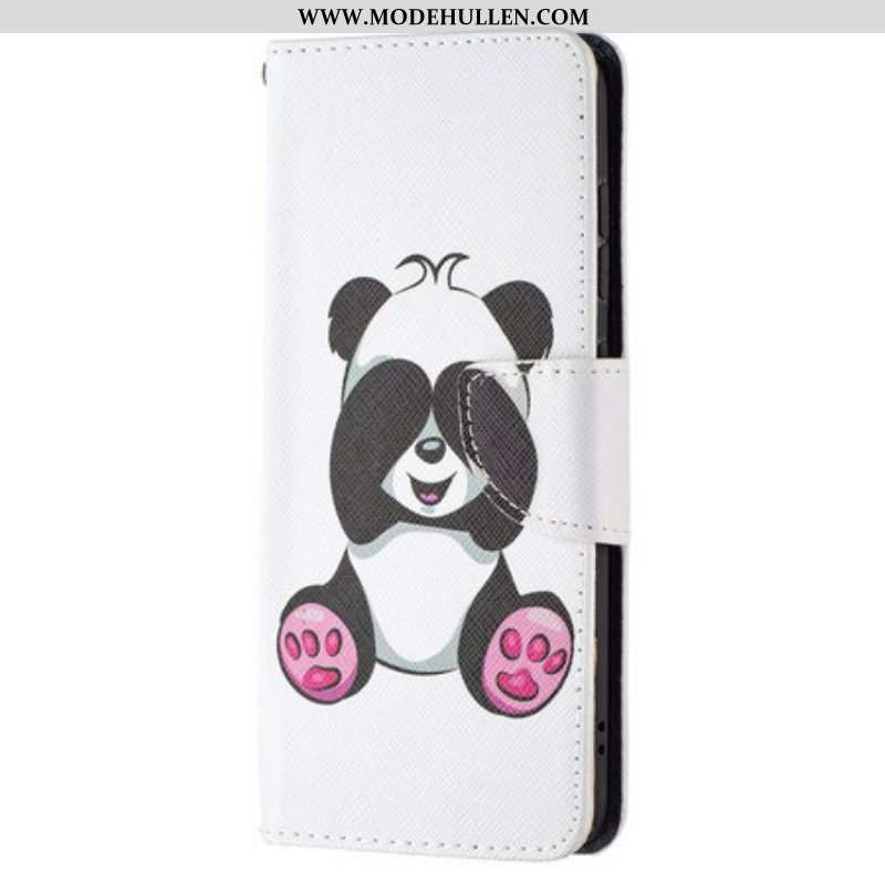 Flip Case Für Samsung Galaxy S21 FE Panda-spaß