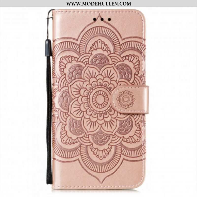 Flip Case Für Samsung Galaxy S21 Ultra 5G Vollständiges Mandala