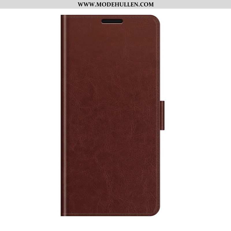 Flip Case Für Samsung Galaxy S22 Plus 5G Designer-ledereffekt