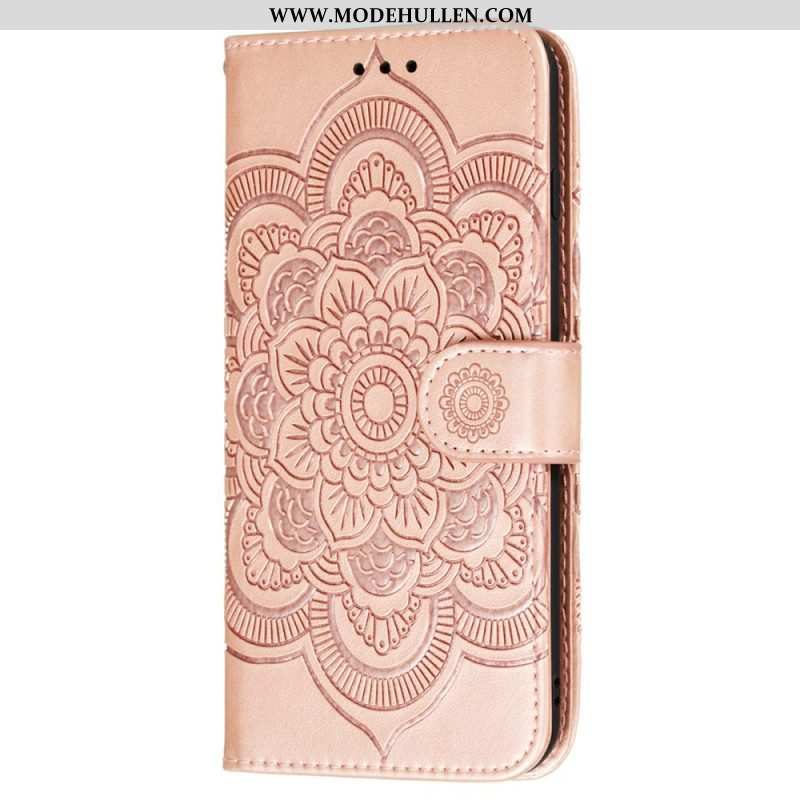 Flip Case Für Samsung Galaxy S22 Plus 5G Vollständiges Mandala