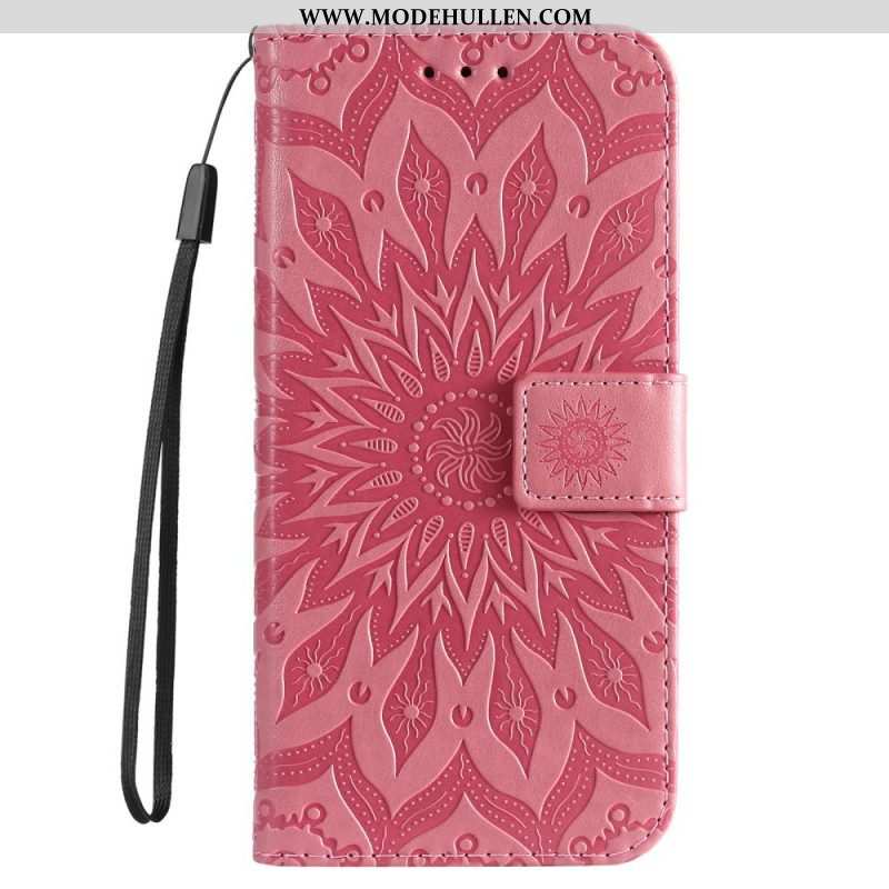 Flip Case Für Samsung Galaxy S22 Ultra 5G Sonnenblume