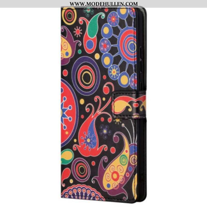 Flip Case Für Samsung Galaxy S23 5G Paisley