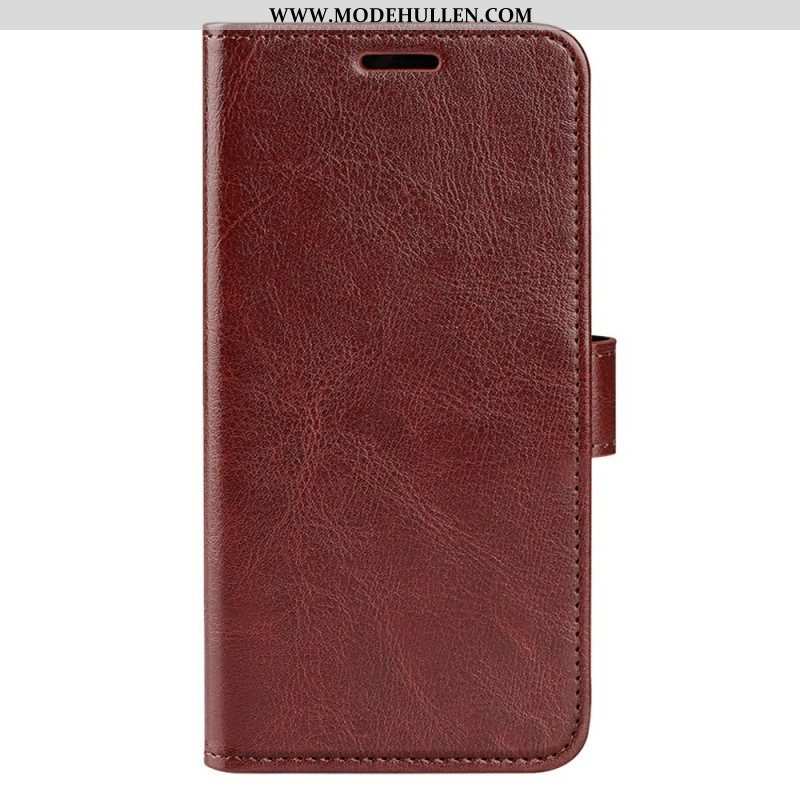 Flip Case Für Samsung Galaxy S23 5G Vintage-ledereffekt