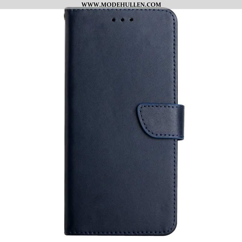 Flip Case Für Samsung Galaxy S23 Ultra 5G Echtes Nappaleder