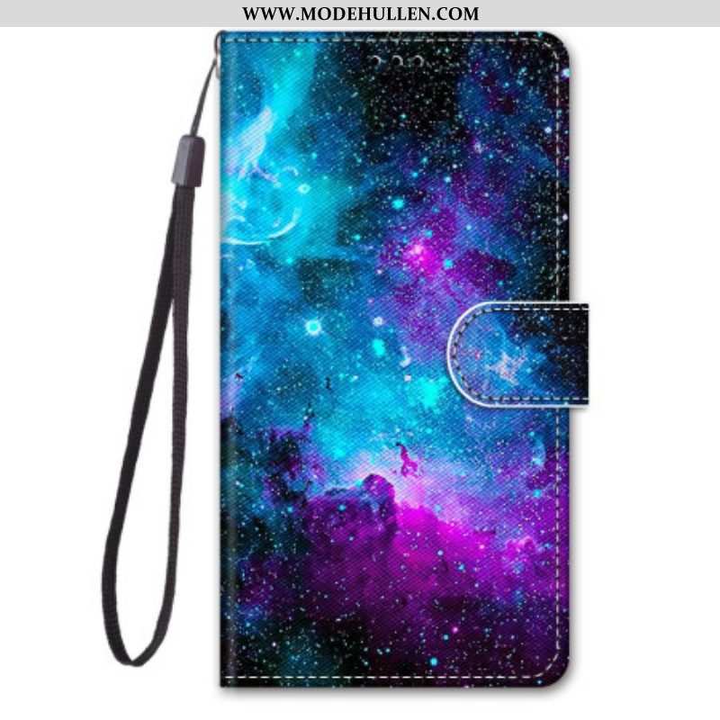 Flip Case Für Samsung Galaxy S23 Ultra 5G Kosmischer Himmel