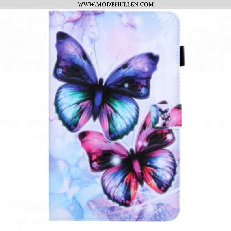 Flip Case Für Samsung Galaxy Tab A7 (2020) Verzauberte Schmetterlinge