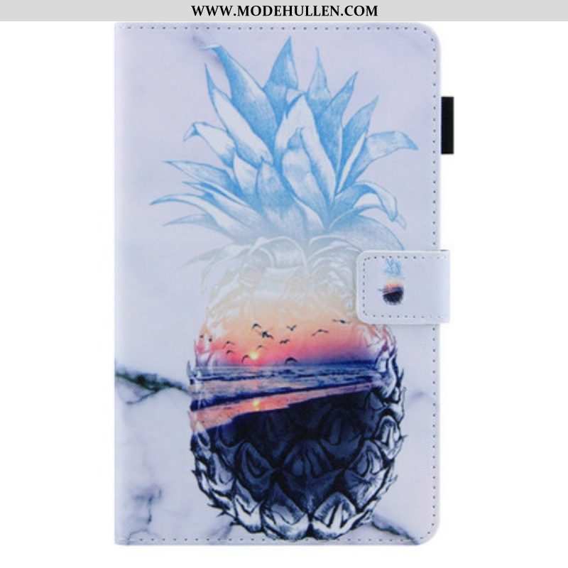 Flip Case Für Samsung Galaxy Tab A7 Lite Ananas-muster