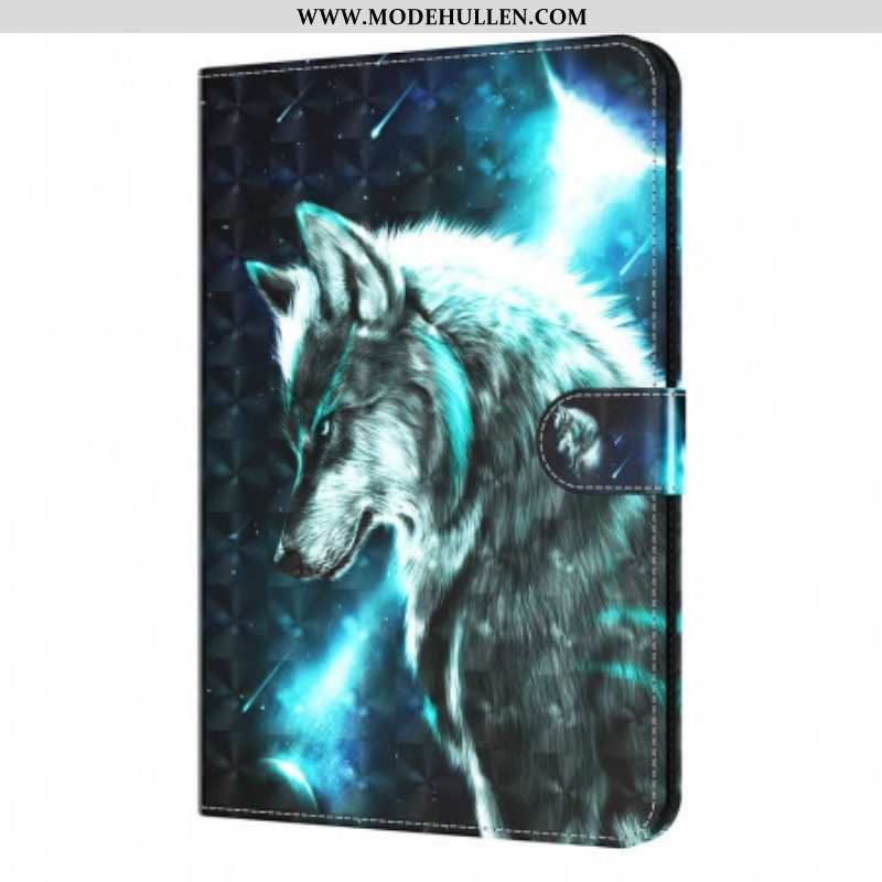 Flip Case Für Samsung Galaxy Tab A8 (2021) Wilder Wolf