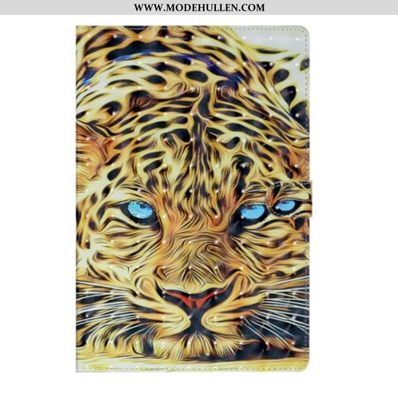 Flip Case Für Samsung Galaxy Tab S8 Plus / Tab S7 Plus Tiger-kunst