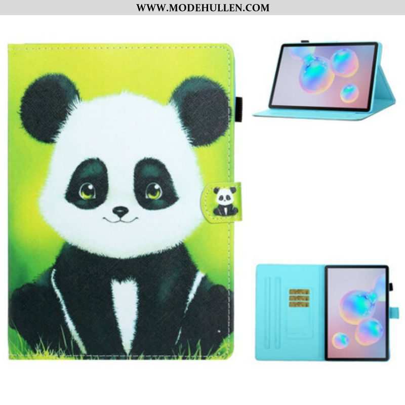 Flip Case Für Samsung Galaxy Tab S8 / Tab S7 Süßer Panda