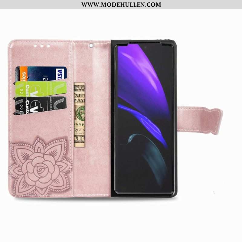 Flip Case Für Samsung Galaxy Z Fold 4 Riesiger Schmetterling