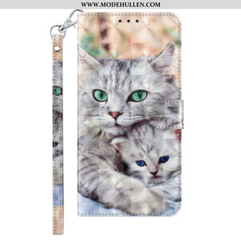 Flip Case Für Sony Xperia 1 IV Katzenfamilie