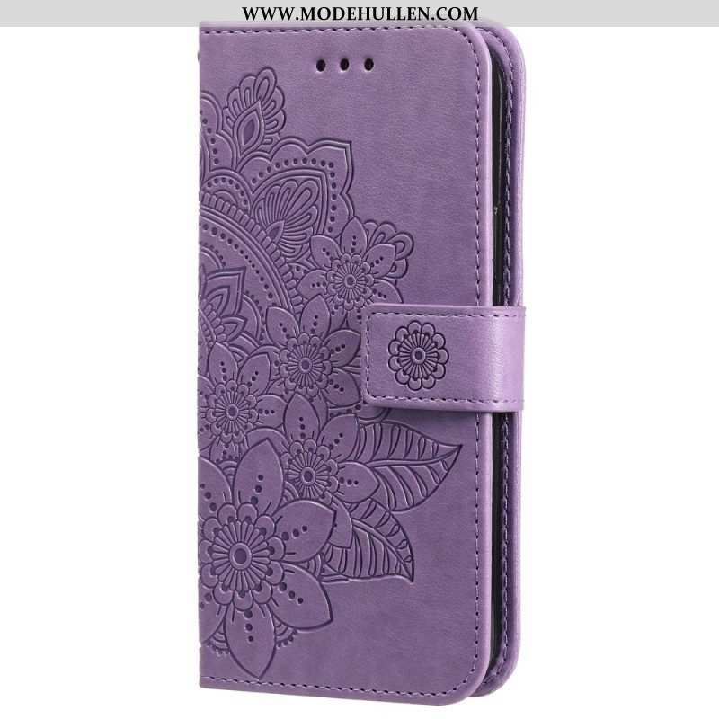 Flip Case Für Vivo Y22s Mit Kordel Riemchen-mandala