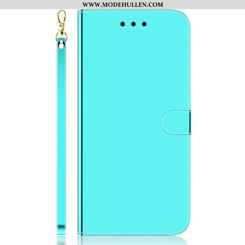 Flip Case Für Xiaomi 12 Pro Spiegelabdeckung Aus Kunstleder