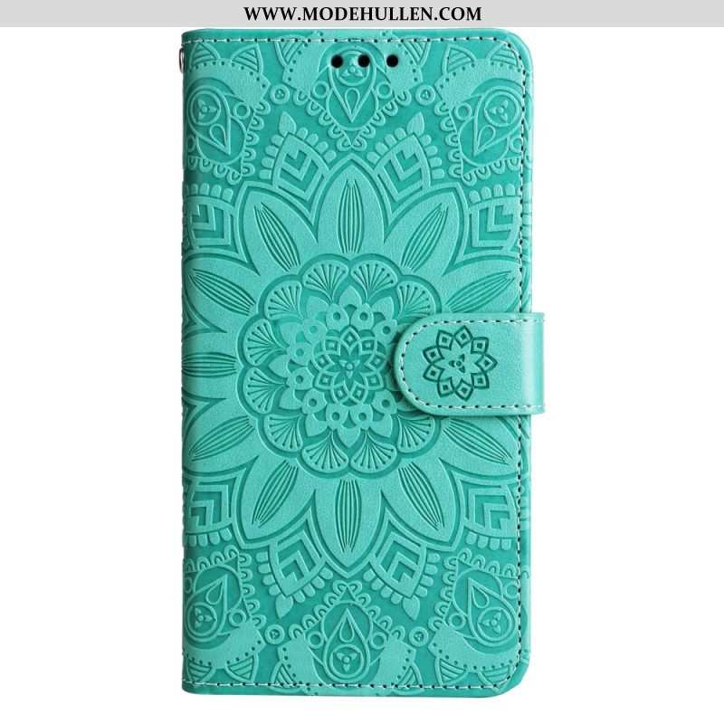 Flip Case Für Xiaomi 13 Pro Mandala-sonne Mit Schlüsselband