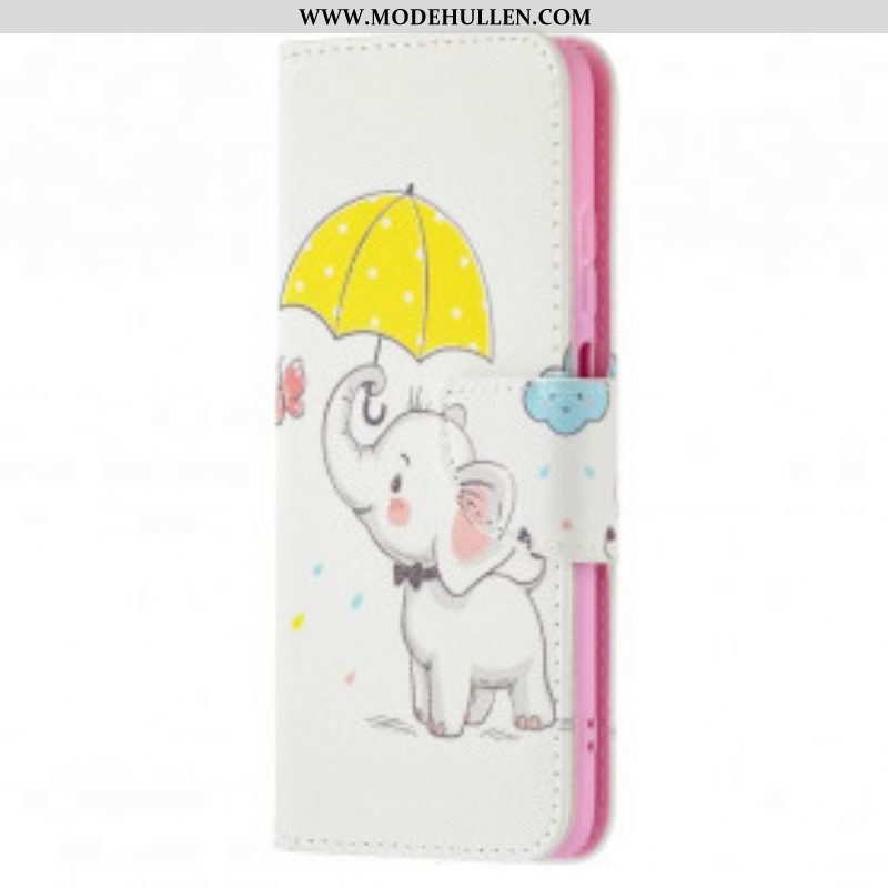 Flip Case Für Xiaomi Redmi Note 10 / 10S Baby Elefant