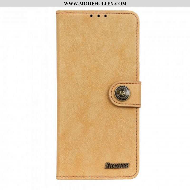 Flip Case Für Xiaomi Redmi Note 10 / 10S Khazneh Retro Spaltleder