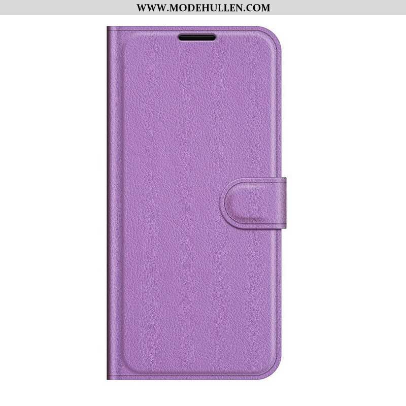 Flip Case Für Xiaomi Redmi Note 10 5G Klassisches Kunstleder