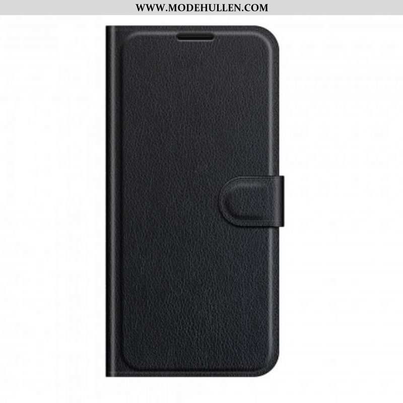 Flip Case Für Xiaomi Redmi Note 10 5G Klassisches Kunstleder