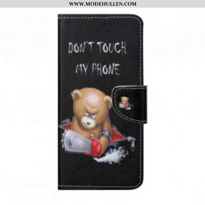Flip Case Für Xiaomi Redmi Note 10 Pro Gefährlicher Bär