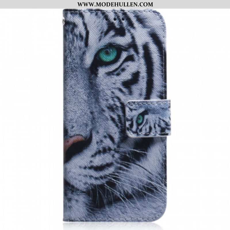 Flip Case Für Xiaomi Redmi Note 11 / 11S Tigergesicht