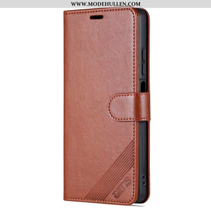 Flip Case Für Xiaomi Redmi Note 12 Pro Ledereffekt