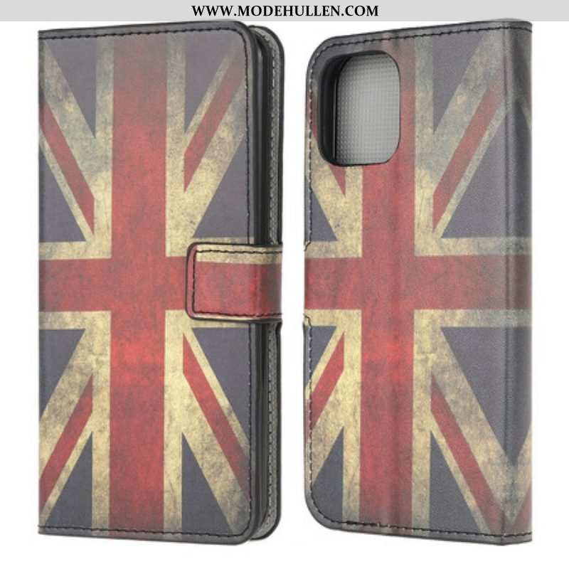 Flip Case Für iPhone 13 Mini England-flagge