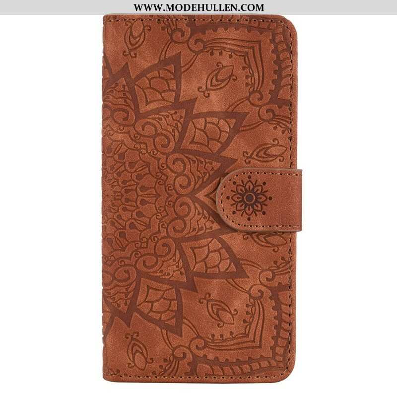 Flip Case Für iPhone 13 Pro Barock-mandala