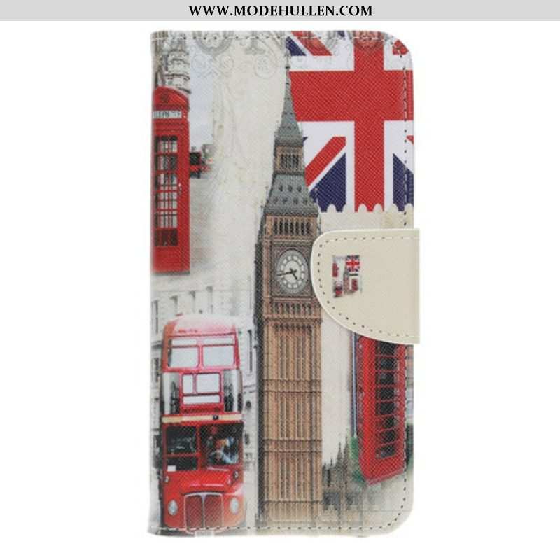 Flip Case Für iPhone 13 Pro Londoner Leben