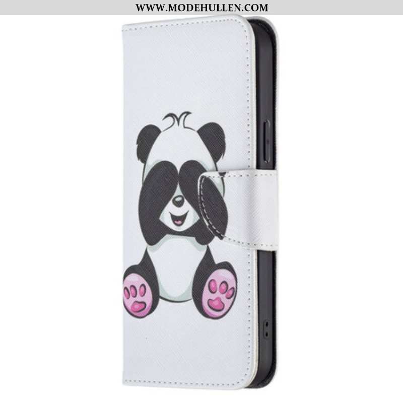 Flip Case Für iPhone 13 Pro Max Panda-spaß
