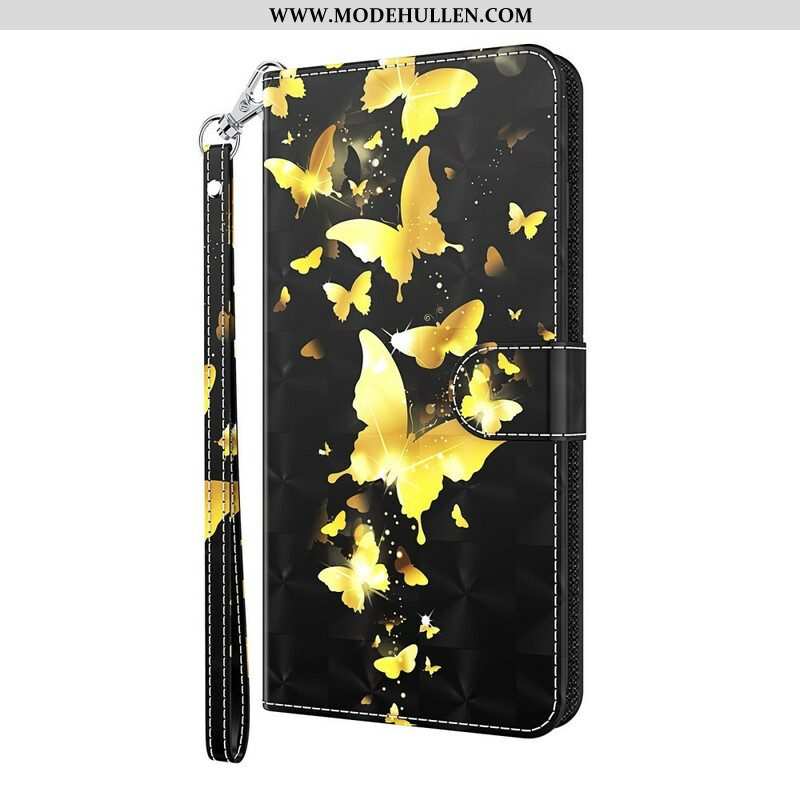 Flip Case Für iPhone 13 Pro Schmetterlinge
