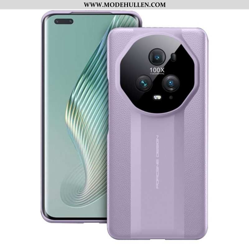 Handyhülle Für Honor Magic 5 Pro Stil: Leder-eleganz