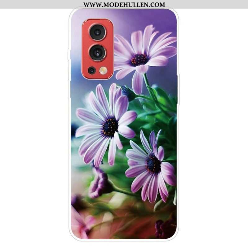 Handyhülle Für OnePlus Nord 2 5G Realistische Blumen