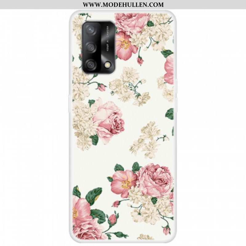 Handyhülle Für Oppo A74 4G Freiheitsblumen