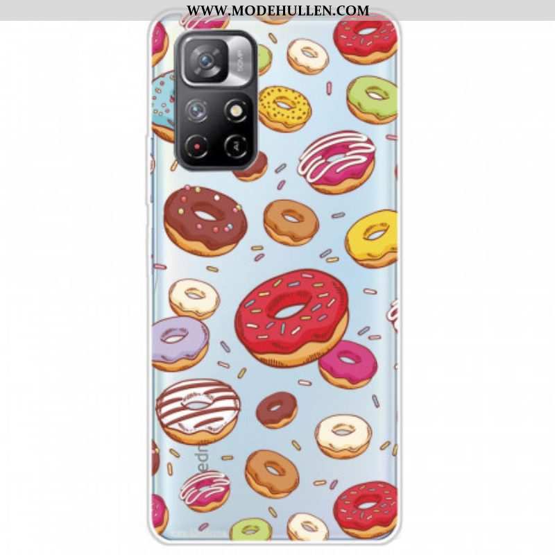 Handyhülle Für Poco M4 Pro 5G Ich Liebe Donuts