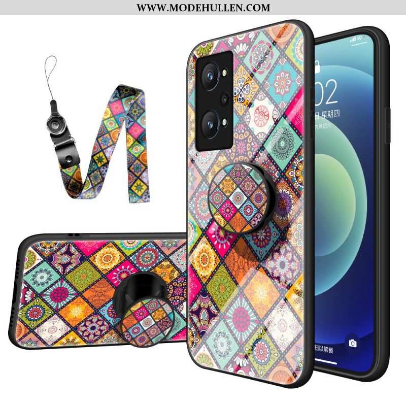 Handyhülle Für Realme GT Neo 3T / Neo 2 Patchwork-magnethalter