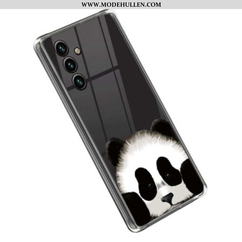 Handyhülle Für Samsung Galaxy A14 / A14 5G Transparenter Pandakopf