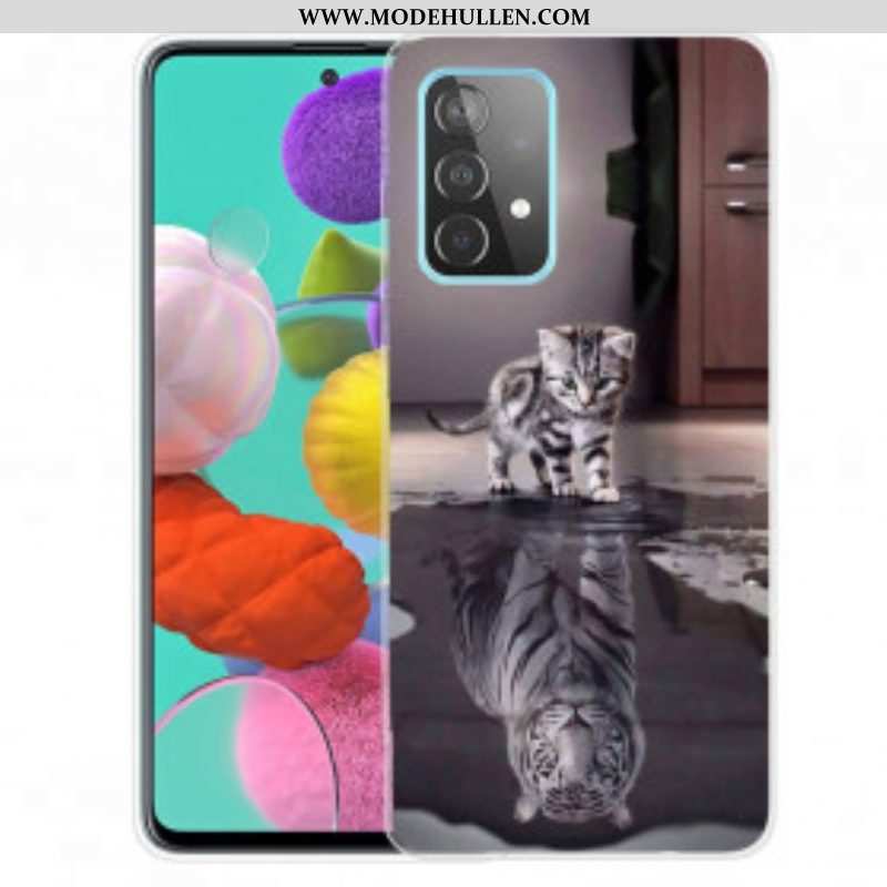 Handyhülle Für Samsung Galaxy A52 4G / A52 5G / A52s 5G Ernst Der Tiger