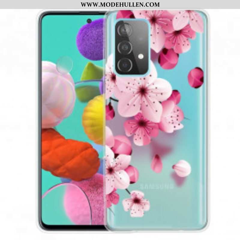 Handyhülle Für Samsung Galaxy A52 4G / A52 5G / A52s 5G Kleine Rosa Blumen