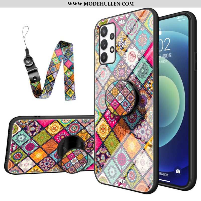 Handyhülle Für Samsung Galaxy A53 5G Patchwork-magnethalter