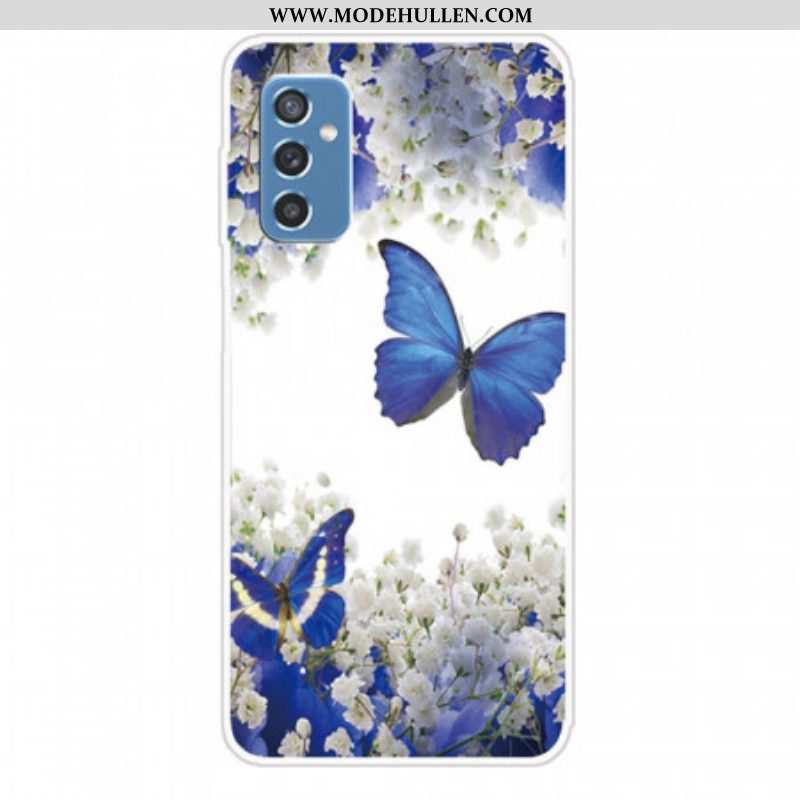 Handyhülle Für Samsung Galaxy M52 5G Mystischer Schmetterling