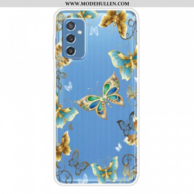 Handyhülle Für Samsung Galaxy M52 5G Schmetterlingskette