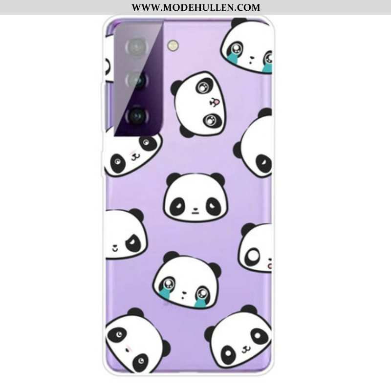 Handyhülle Für Samsung Galaxy S21 FE Sentimentale Pandas