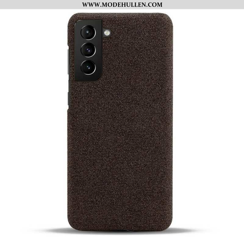 Handyhülle Für Samsung Galaxy S21 FE Strukturstoff Ksq