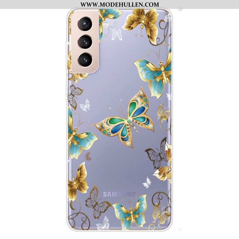 Handyhülle Für Samsung Galaxy S22 5G Entwerfen Sie Schmetterlinge