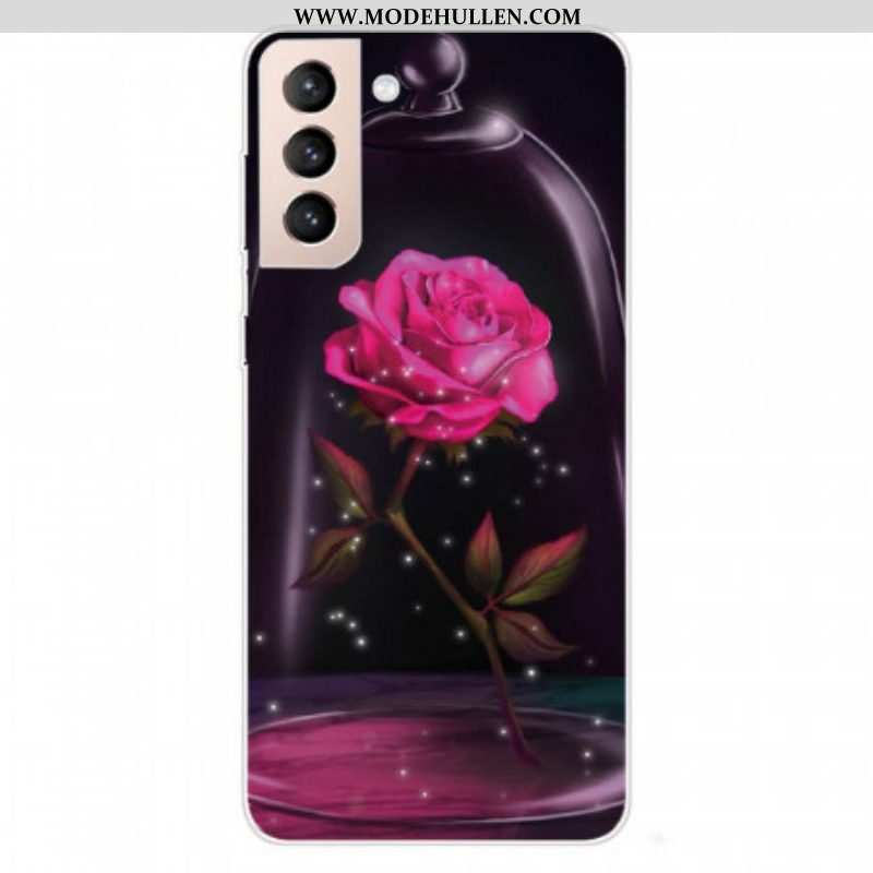 Handyhülle Für Samsung Galaxy S22 5G Magisches Rosa