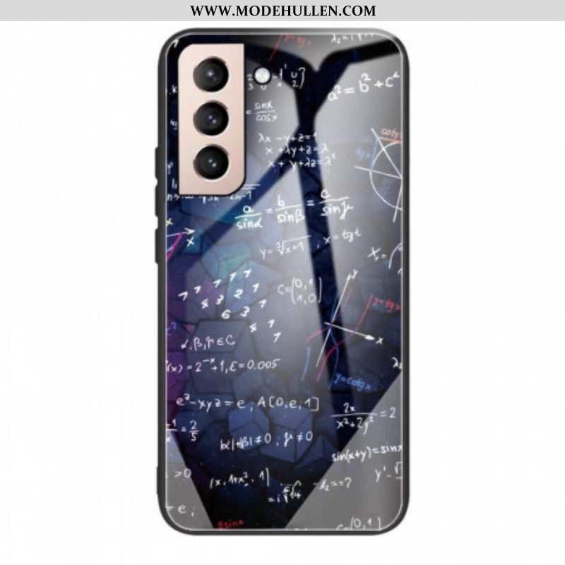 Handyhülle Für Samsung Galaxy S22 5G Mathe-berechnungen Aus Gehärtetem Glas