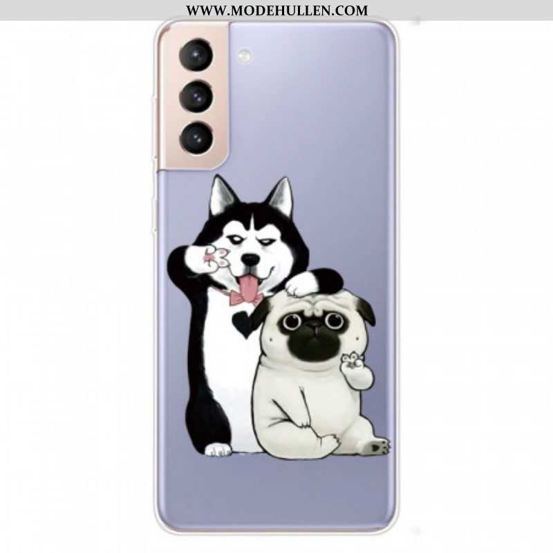 Handyhülle Für Samsung Galaxy S22 Plus 5G Lustige Hunde