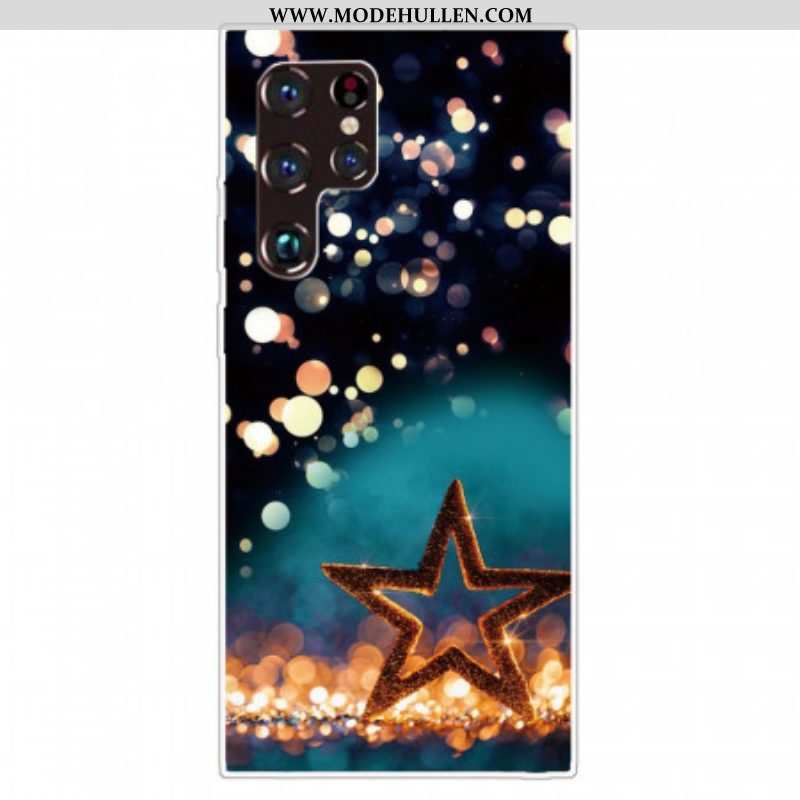 Handyhülle Für Samsung Galaxy S22 Ultra 5G Flexibler Stern